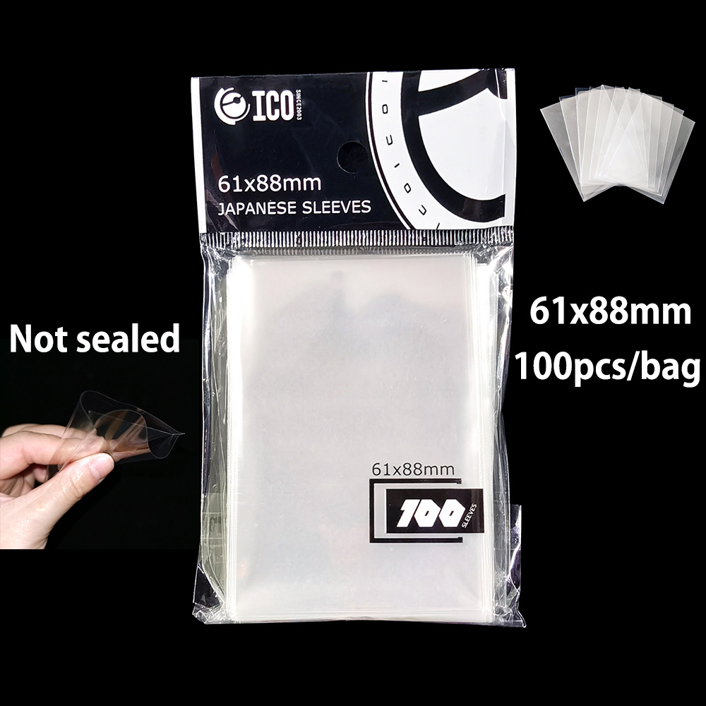 Card Penny Sleeve - 100 ピース/パック高品質透明カードスリーブ密封/開封カードプロテクター魔法の収集ボードゲーム YGO/MTG/PKM