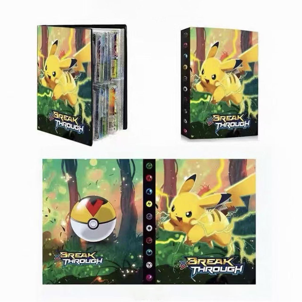 Pokemon Binder Card - ポケモンカードアルバムブック 240枚収納 カードアルバム クリエイティブな新モデル バインダーホルダー カードブックコレクション