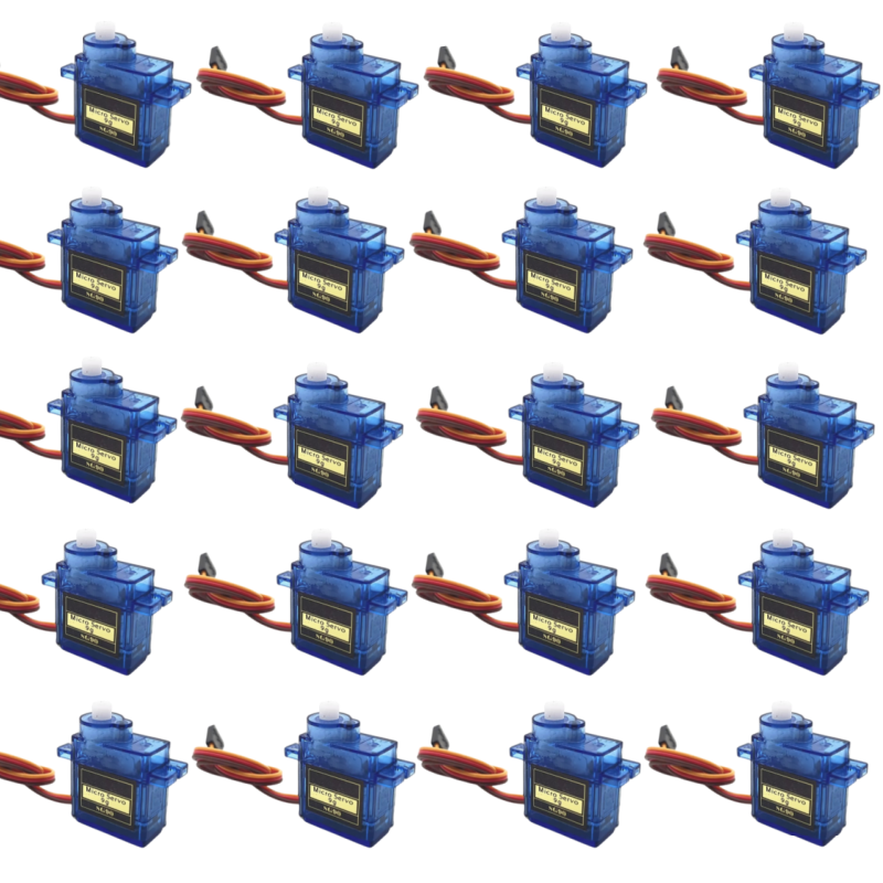 Model Airplane Plastic - 固定翼飛行機マイクロサーボ,ミニサーボモーター,450ヘリコプター,sg90,9g, 180, 360度,2個,4個,8個,20個