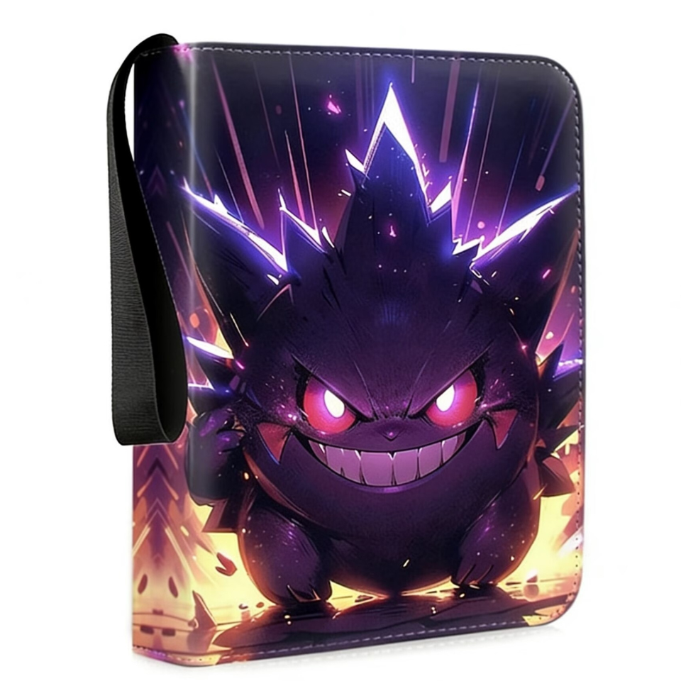 Pokemon Binder Card - 在庫あり-- 400枚収納 アルバムバインダー フォトカード PUジッパー フォトアルバム