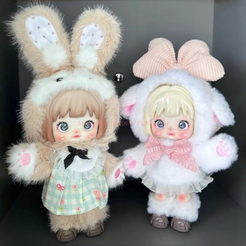 Vinyl Figure Blank - 新作ホットノミ フォレストキングダムシリーズ ブラインドボックス 可愛いキュートなビニール製アクションフィギュア 関節可動モデル ミステリーボックス