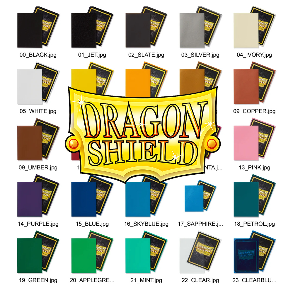 Card Penny Sleeve - 100枚入り ドラゴンシールド マットカードスリーブ 66x91mm 標準サイズ デッキプロテクター