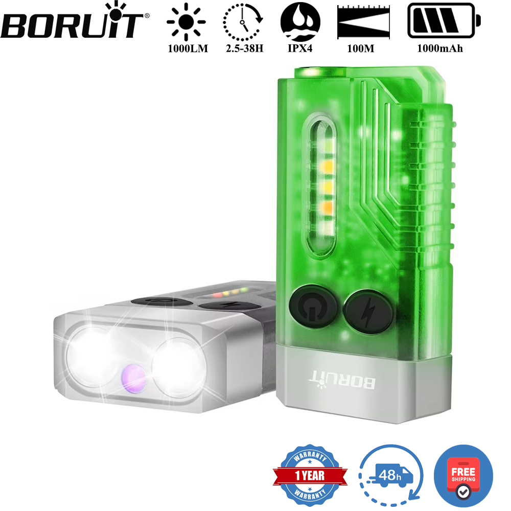 Fidget Cube Original - BORUiT V10 キーホルダー UV LED EDC