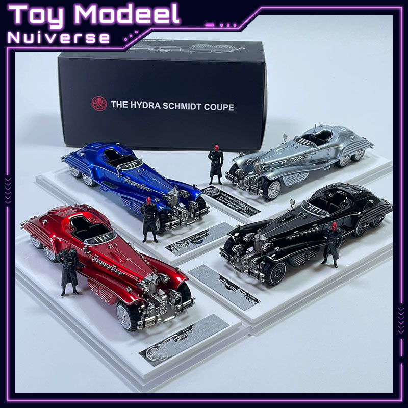 Die Cast Car 1 64 - WM 1:64 スケールダイキャスト合金車モデル新しいハイドラシュミット V16 スポーツカー絶妙な細部にこだわったコレクタブルレプリカ完璧なギフト