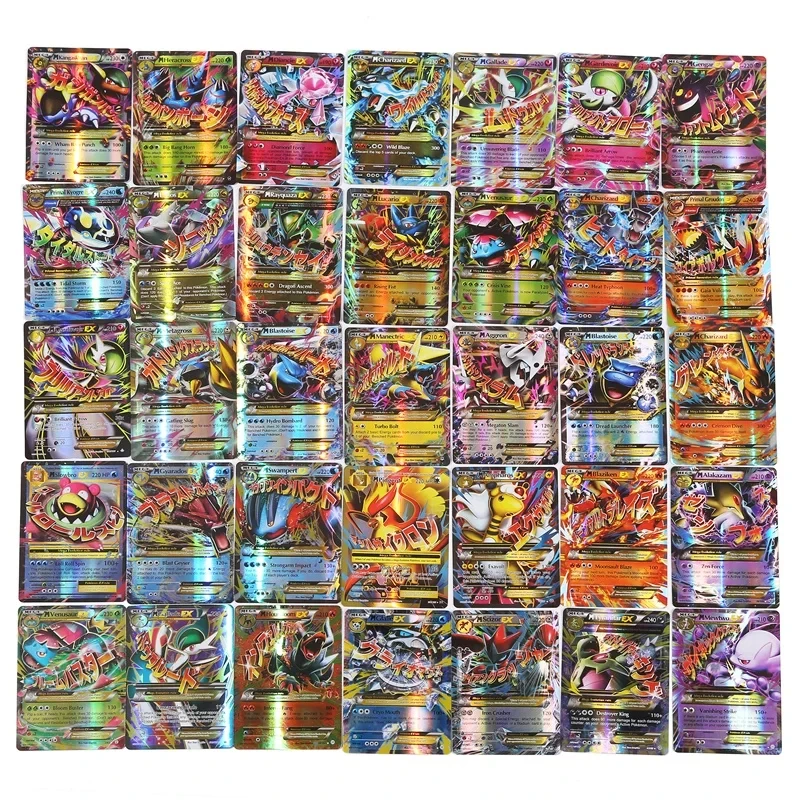 Pokemon Binder Card - 60/100 個英語ポケモンカード GX タグチーム Vmax EX