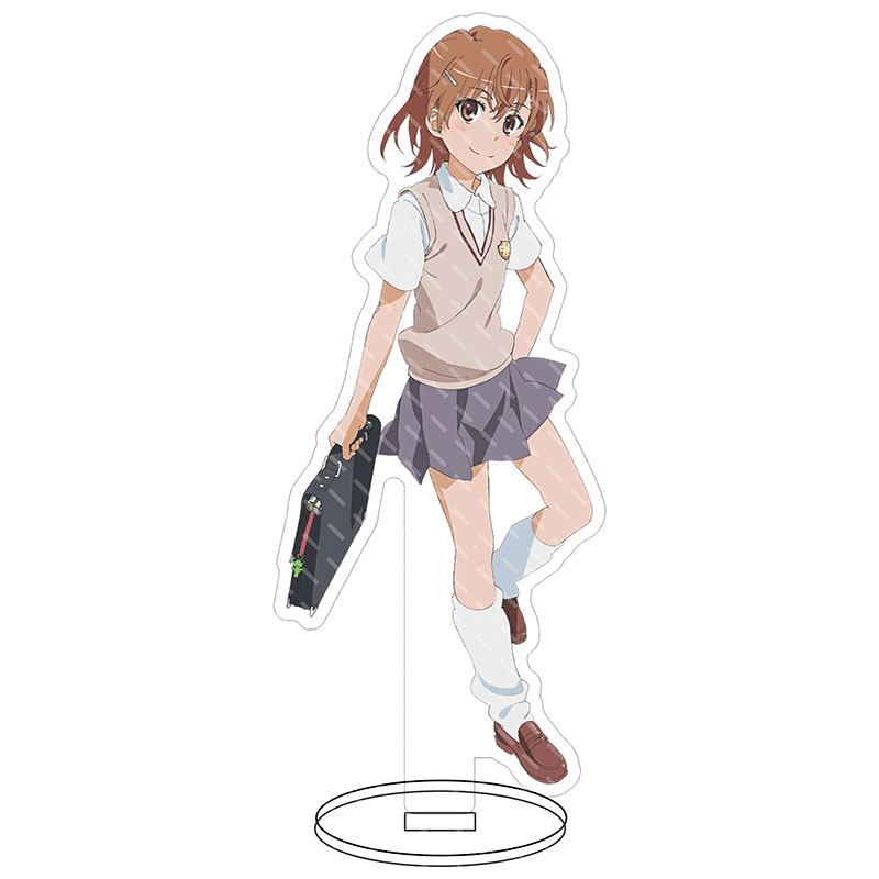 16CMアニメフィギュア 機動戦士レールガン ‌   御坂美 - Figma Stand Set のレビューと価格