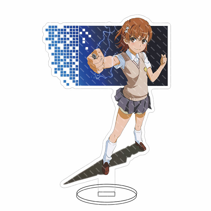 16CMアニメフィギュア 機動戦士レールガン ‌   御坂美 - Figma Stand Set のレビューと価格