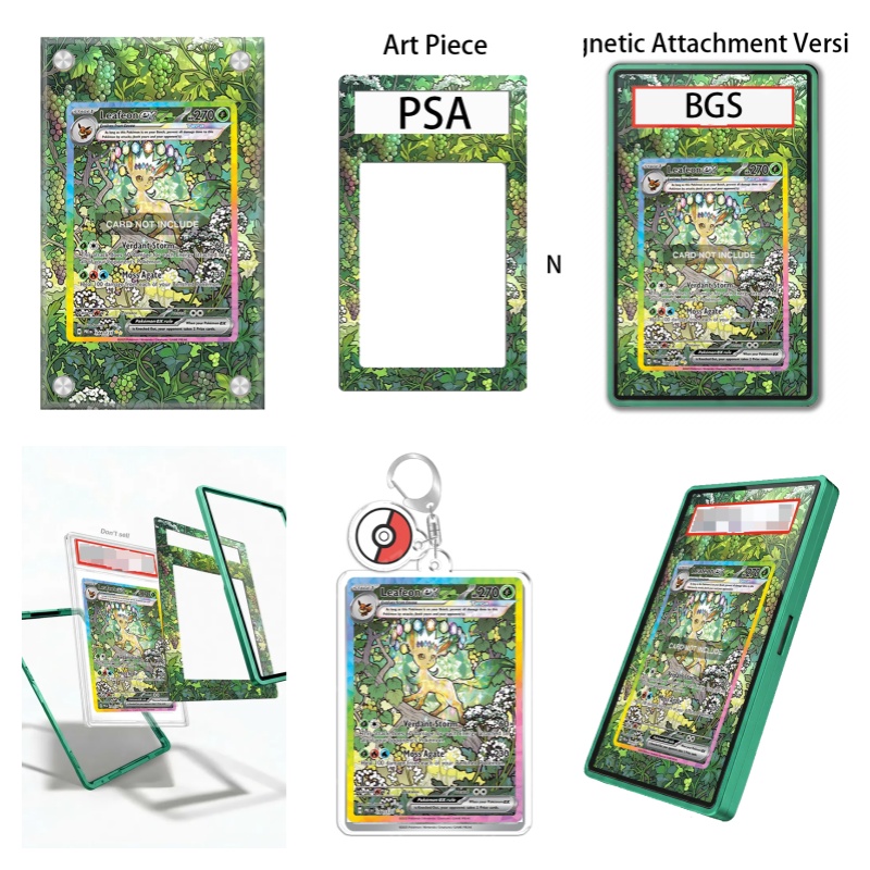 ポケモン プリズマティックエボリューションズ リーフィア e - Display Case Acrylic のレビューと価格
