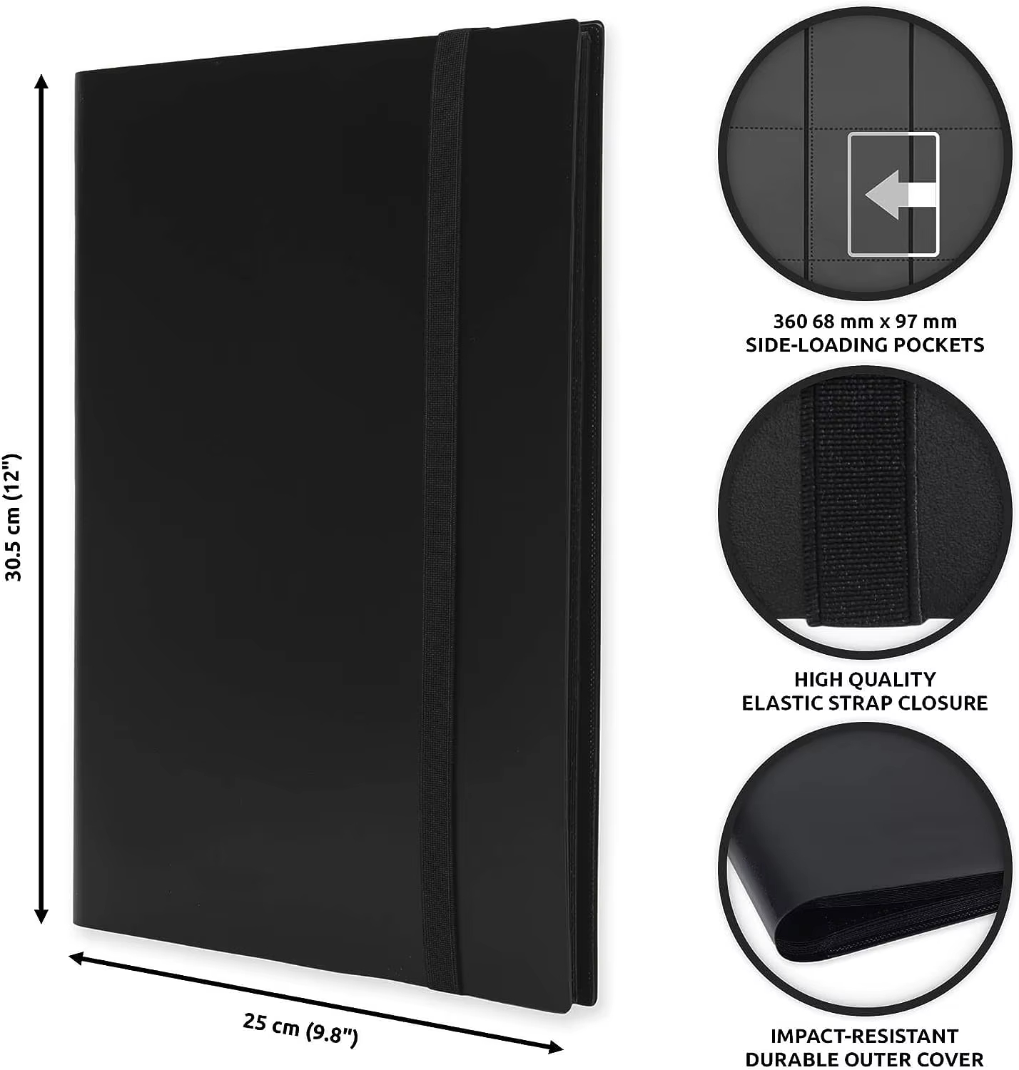 大容量バインダー 9ポケット トレーディングカードアルバムフ - Trading Card Binder のレビューと価格
