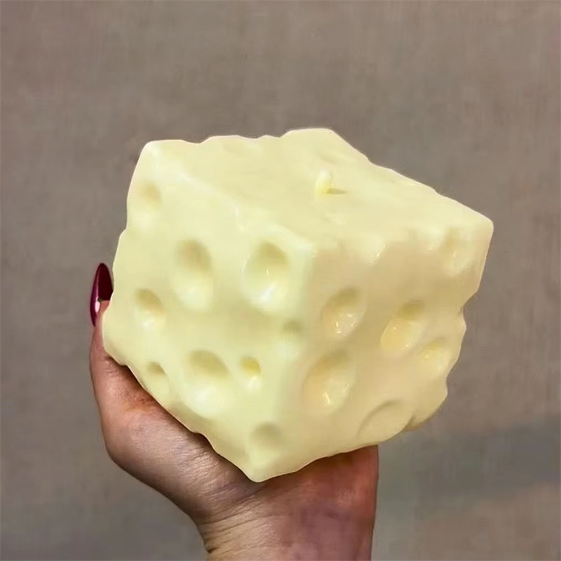 *-*ジャンボチーズキューブストレスボール ビッグチーズ型の - Fidget Cube Original のレビューと価格