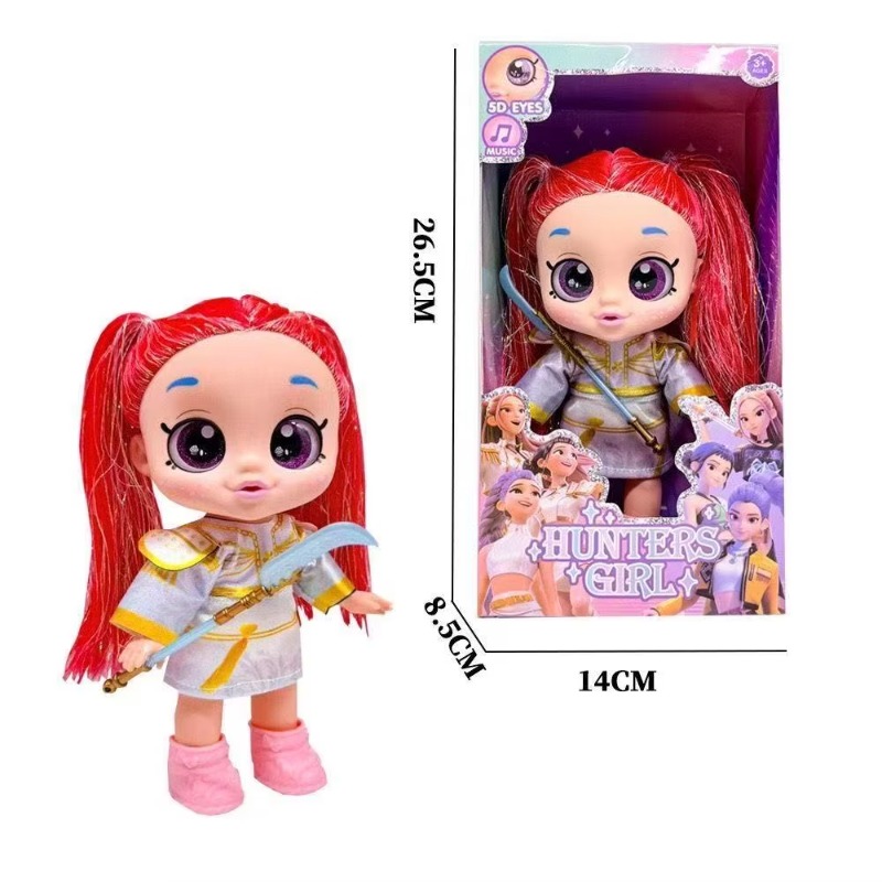 ハンターズガール K-POP デーモンドール 13インチ 5 - Vinyl Figure Blank のレビューと価格