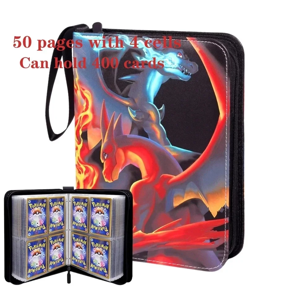 新しい400枚収納 ポケモン風アルバムバインダー フォトカー - Pokemon Binder Card のレビューと価格