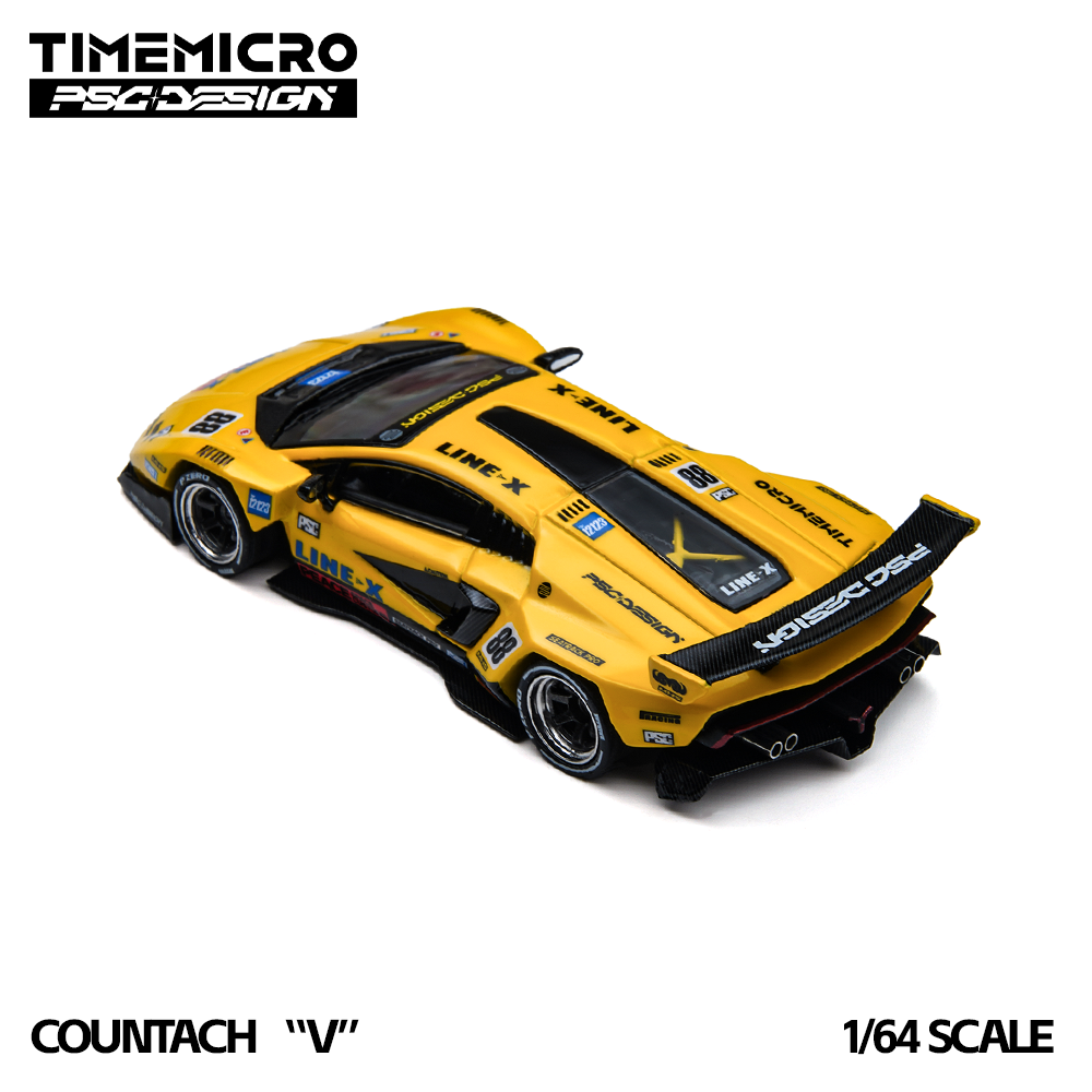 *予約注文*TimeMicro 1:64 カウンタック「V」 - Die Cast Car 1 64 のレビューと価格