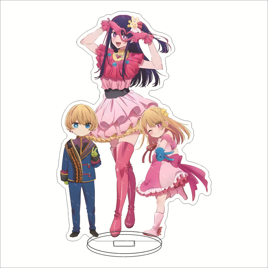 16CMアニメフィギュア オシノコ ホシノアイ ホシノルビィ - Figma Stand Set のレビューと価格