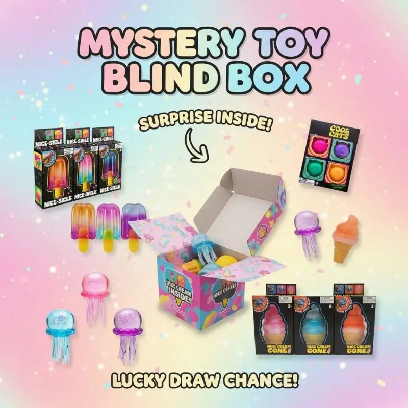 2026年新作様々なイカ型ブラインドボックスサプライズトイ、 - Mystery Box Blind Bag のレビューと価格