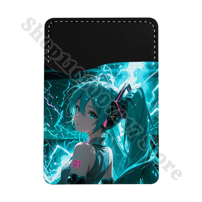 クリエイティブ電話装飾アクセサリー超薄型財布初音ミクアニメか - Card Top Loader のレビューと価格