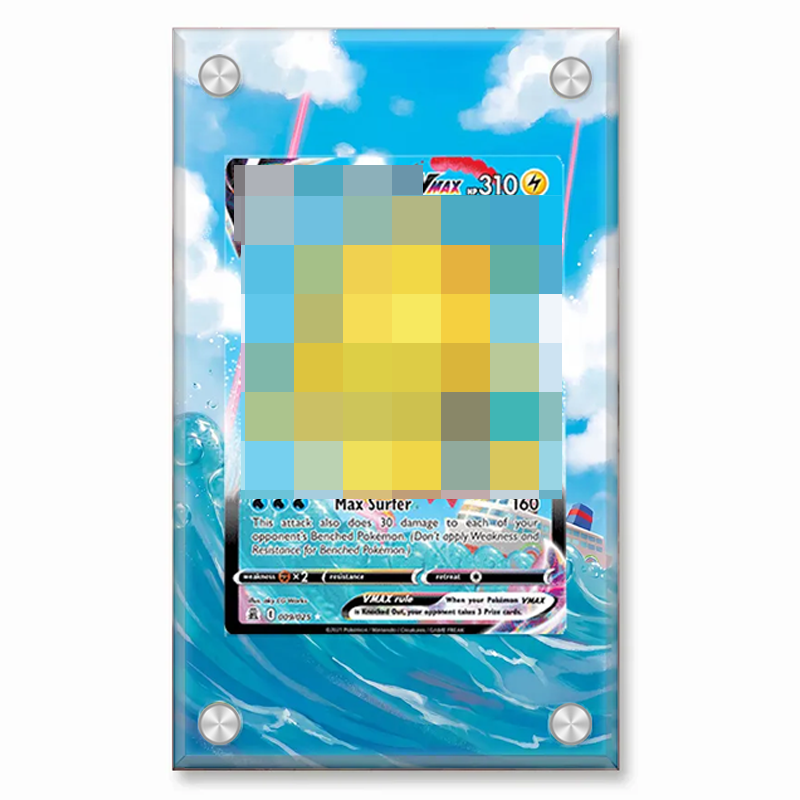 ポケモンのお祝い用アートディスプレイ サーフィンライトニング - Display Case Acrylic のレビューと価格