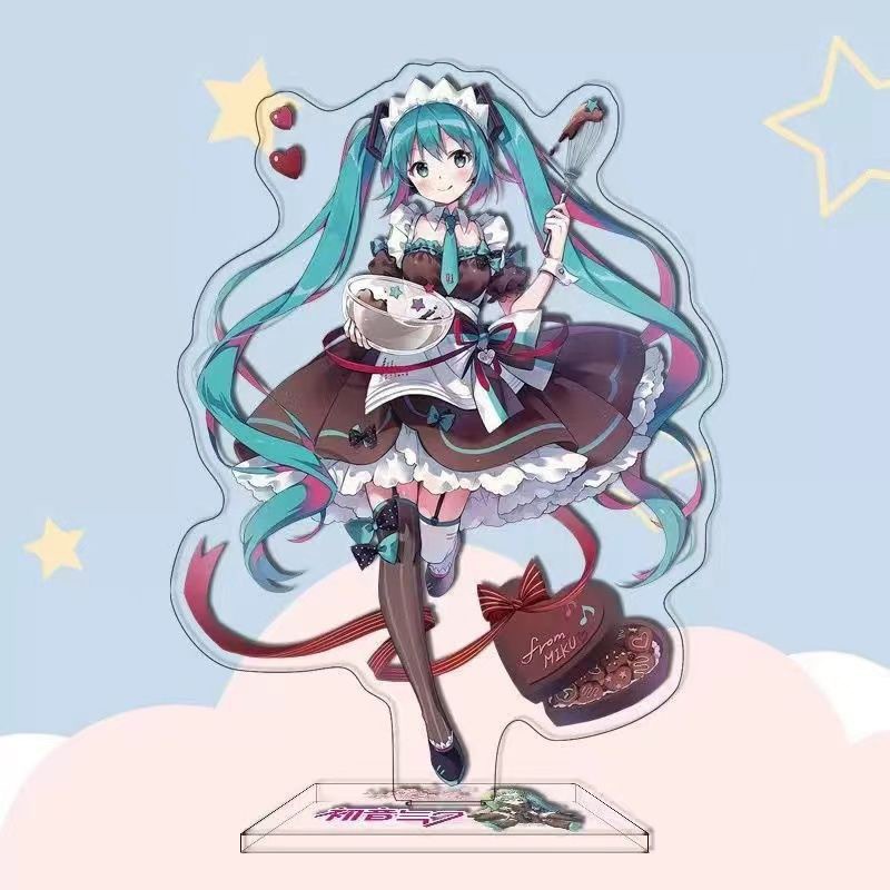 初音ミク アニメキャラクター アクリルスタンド バーチャルシ - Figma Stand Set のレビューと価格