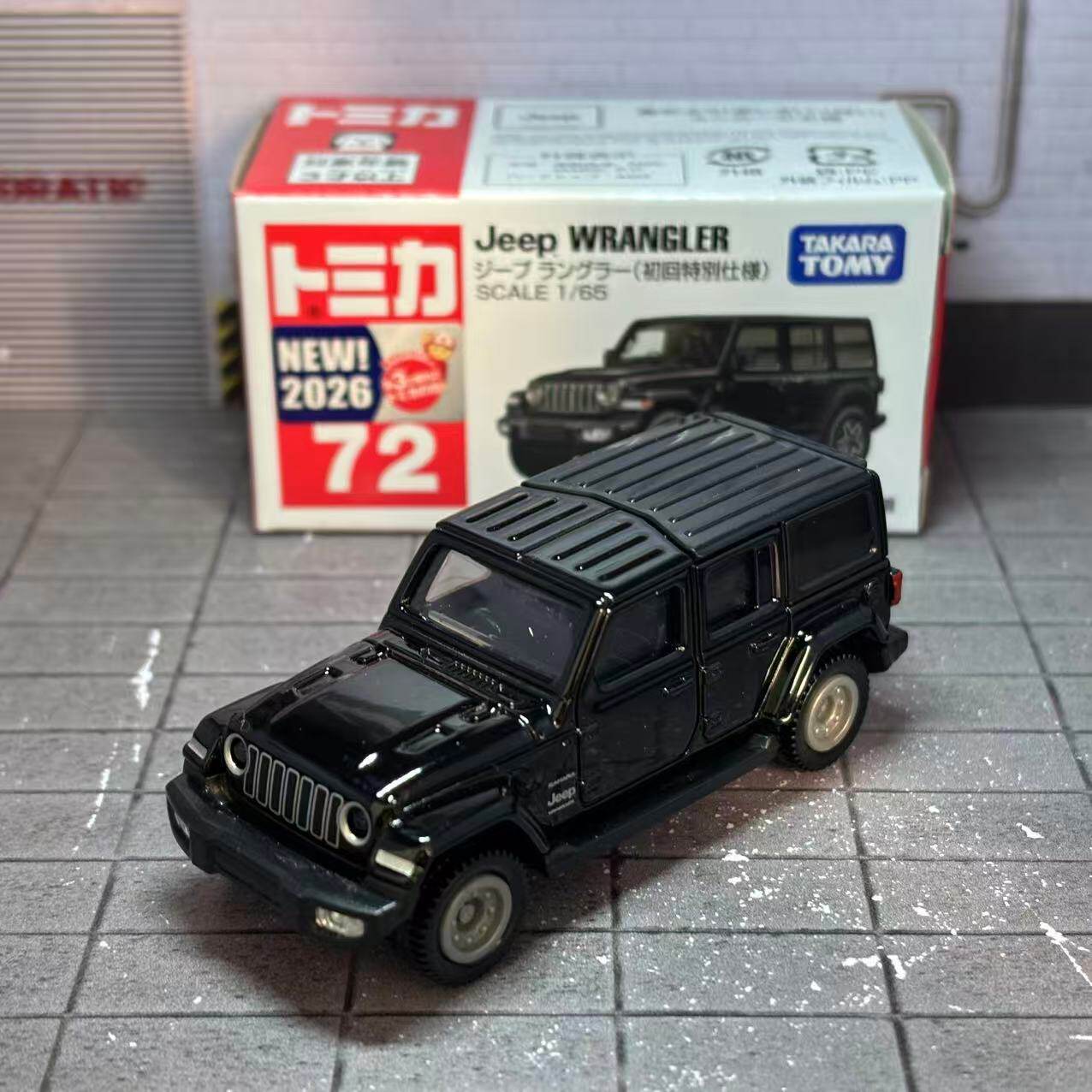タカラトミー トミカ No. 72 ジープ ラングラー キャ - Die Cast Car 1 64 のレビューと価格