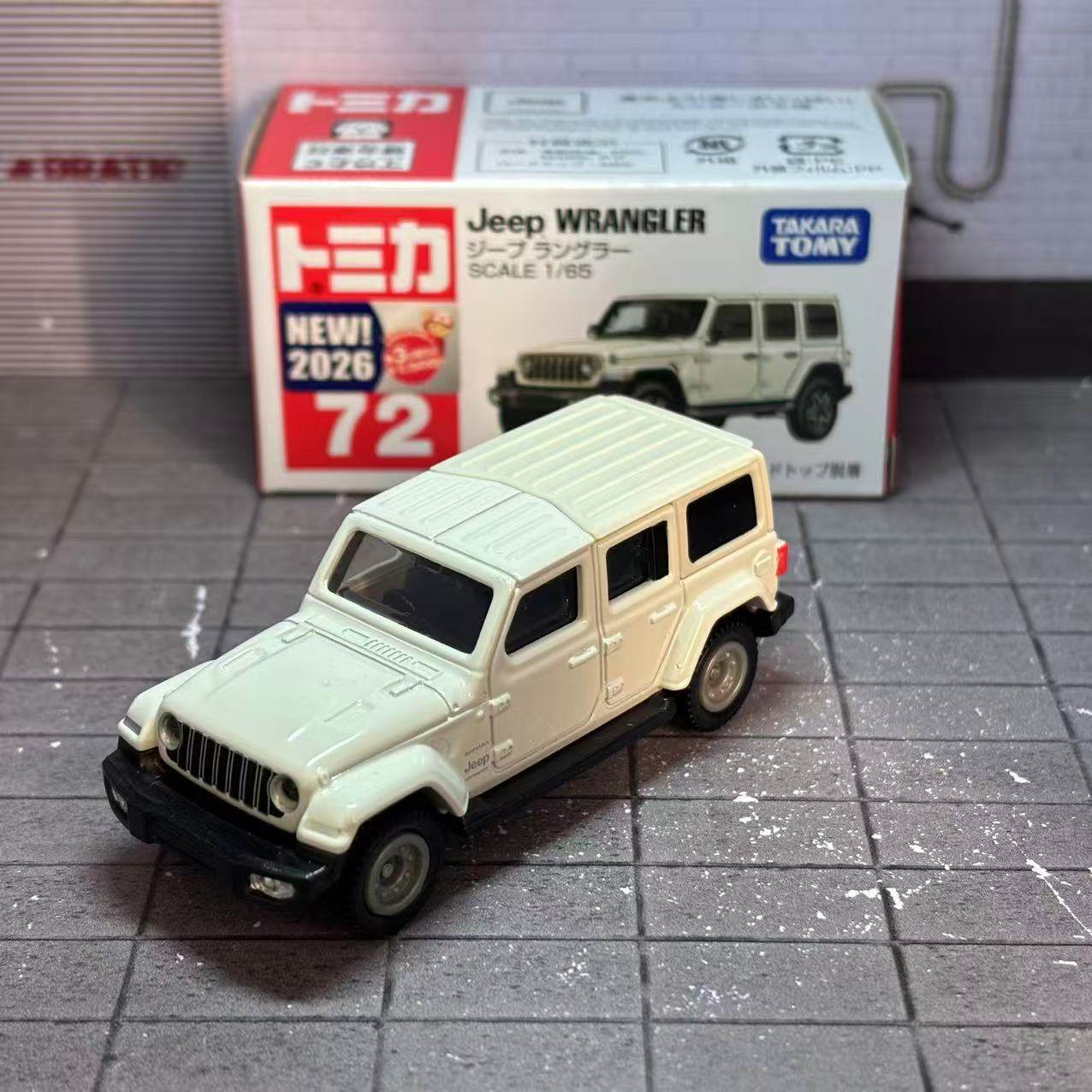 タカラトミー トミカ No. 72 ジープ ラングラー キャ - Die Cast Car 1 64 のレビューと価格