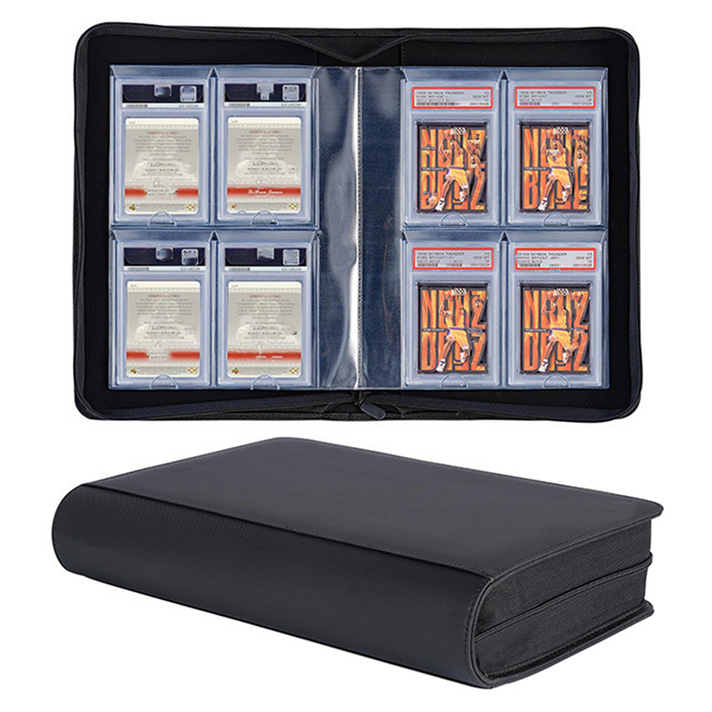 グレーディングカードバインダー、PSAスラブ40枚収納可能、 - Trading Card Binder のレビューと価格