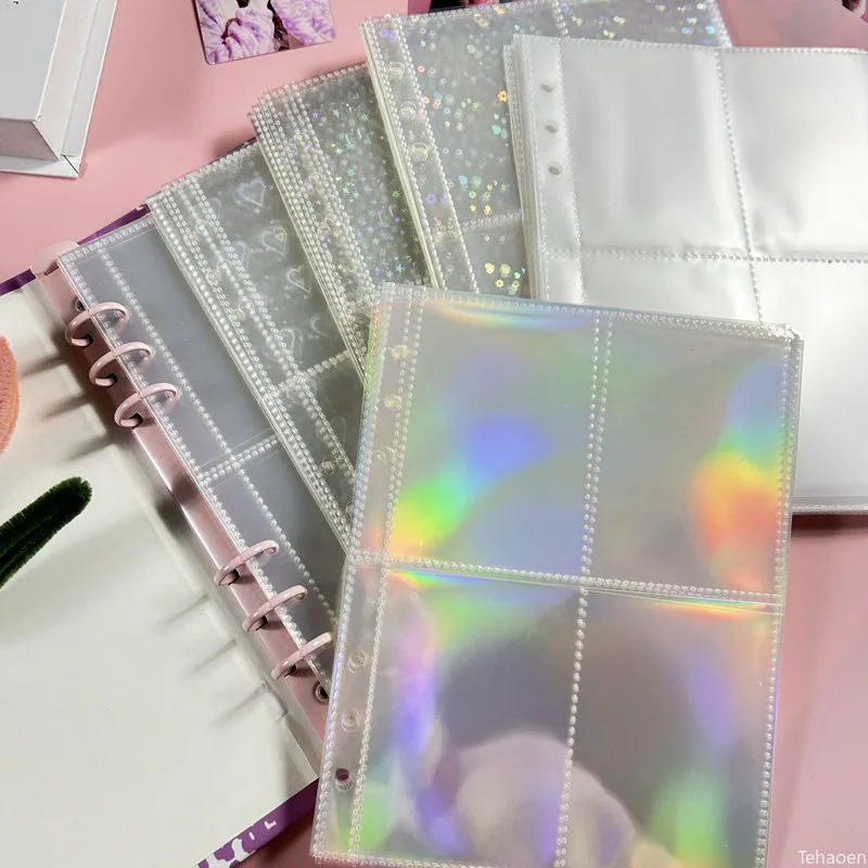 1-4グリッド透明フォトカードバインダーインナーページ、多ポ - Trading Card Binder のレビューと価格