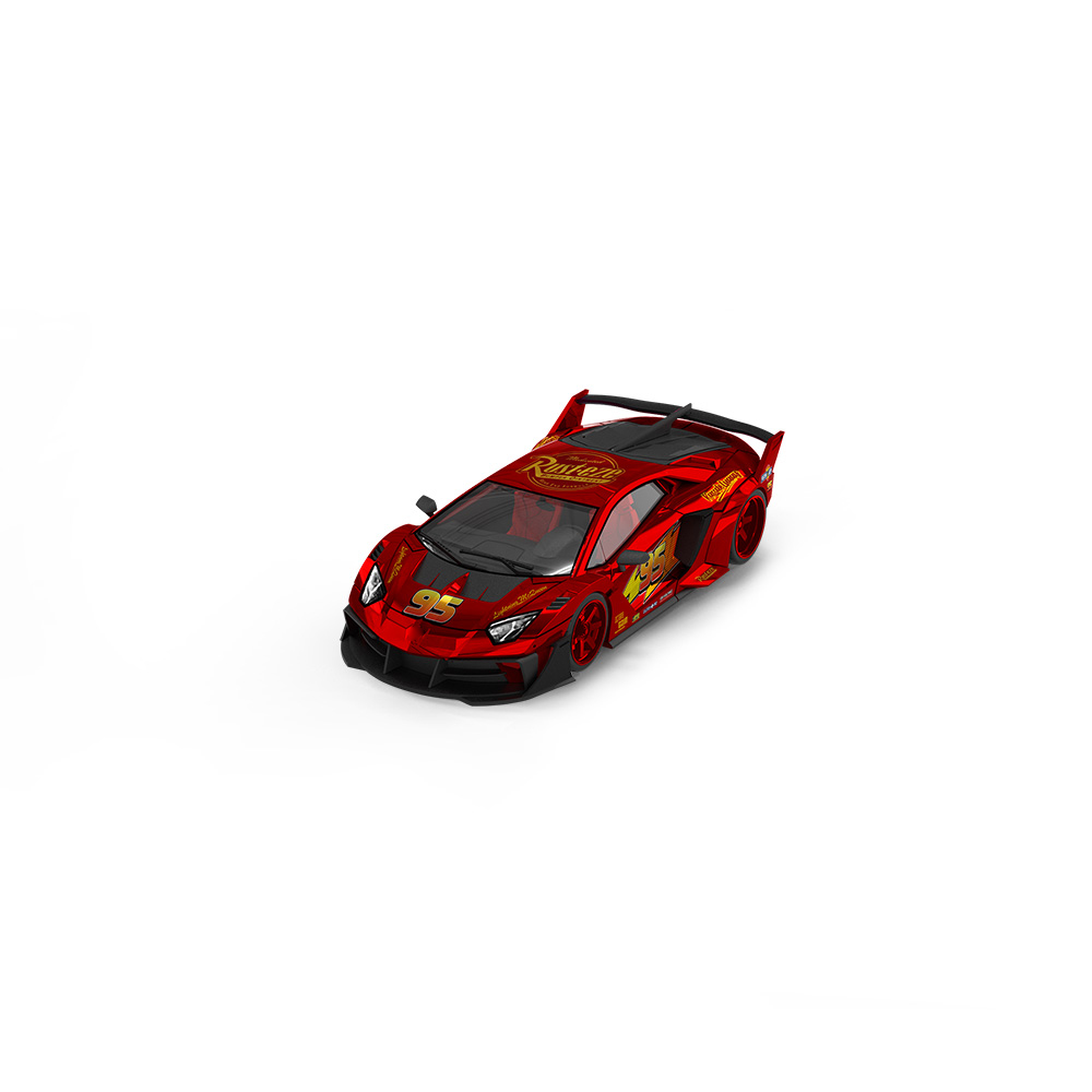 クールカー 1:64 GT EVO ライトニングメタルレッド - Die Cast Car 1 64 のレビューと価格