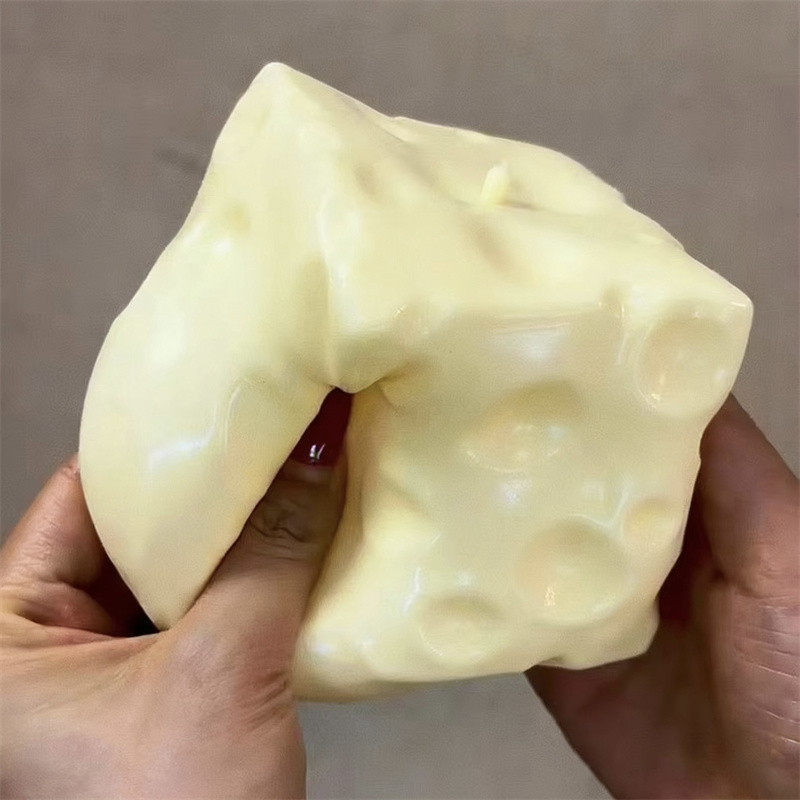 *~*-ジャンボチーズキューブストレスボール ビッグチーズ型 - Fidget Cube Original のレビューと価格