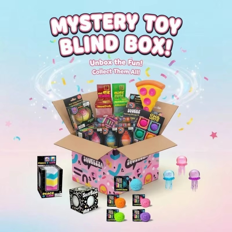 2026年ホットキュートキューブ＆オーシャン スクイッシーブ - Mystery Box Blind Bag のレビューと価格