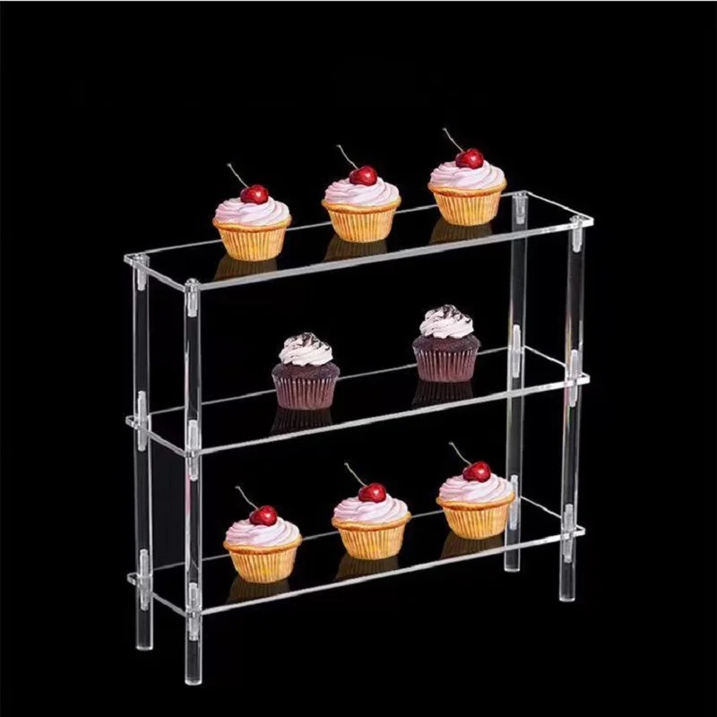 縦型アクリルディスプレイライザー、香水スタンドオーガナイザー - Pop Display Shelf のレビューと価格