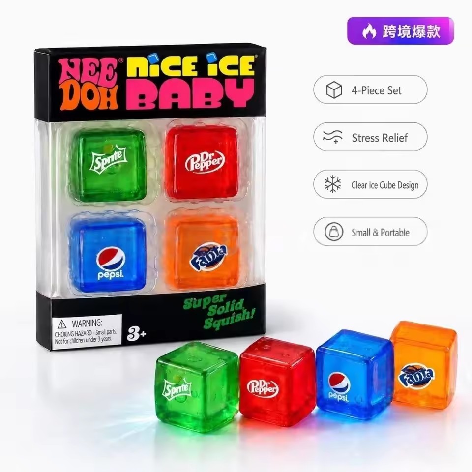 ニードオーミニナイスアイスベイビー4パックスクイッシートイ  - Fidget Cube Original のレビューと価格