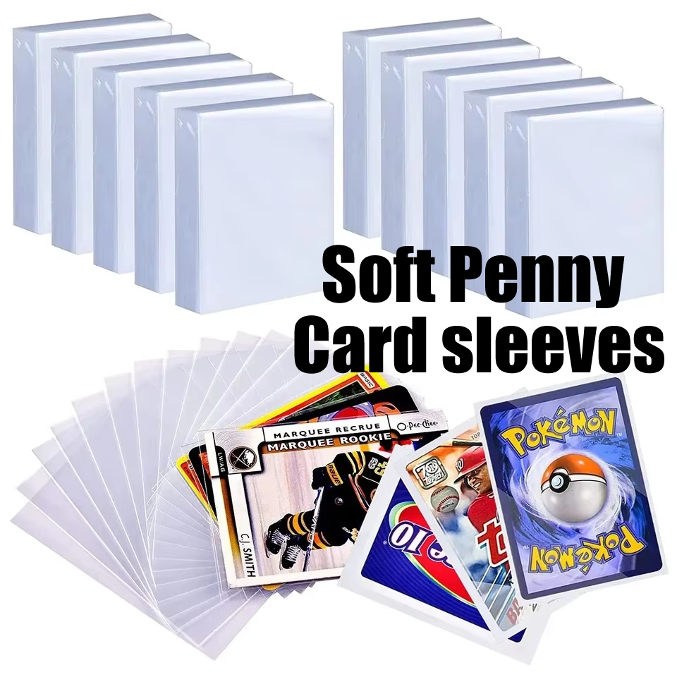 100-600 個のカードスリーブハードソフトカードホルダー - Pokemon Binder Card のレビューと価格