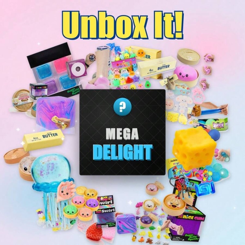 面白いミックススクイーズブラインドボックス、ランダムサプライ - Mystery Box Blind Bag のレビューと価格