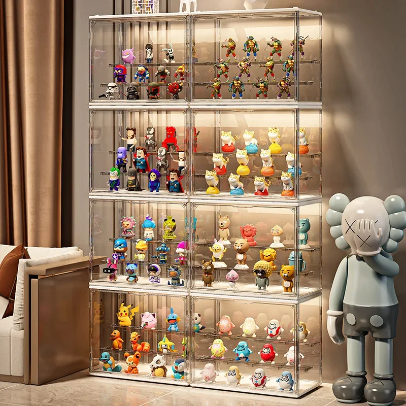 アクリル製コレクタブルフィギュア＆ブラインドボックス玩具ディ - Pop Display Shelf のレビューと価格