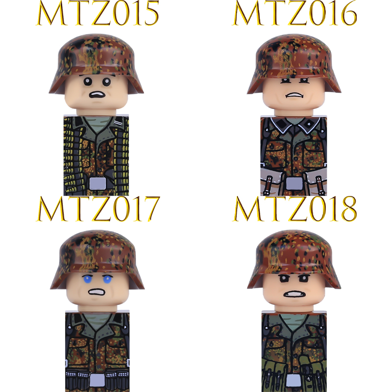 子供のおもちゃ軍事ドイツ装甲兵士フィギュアビルディングブロッ - Lego Minifigure Holder のレビューと価格