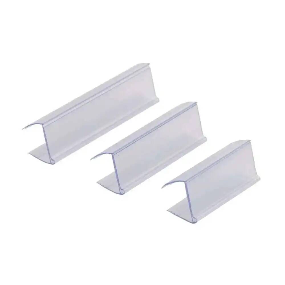 60 個ガラス木製棚エッジグリップストリップ棚トーカー Pv - Pop Display Shelf のレビューと価格